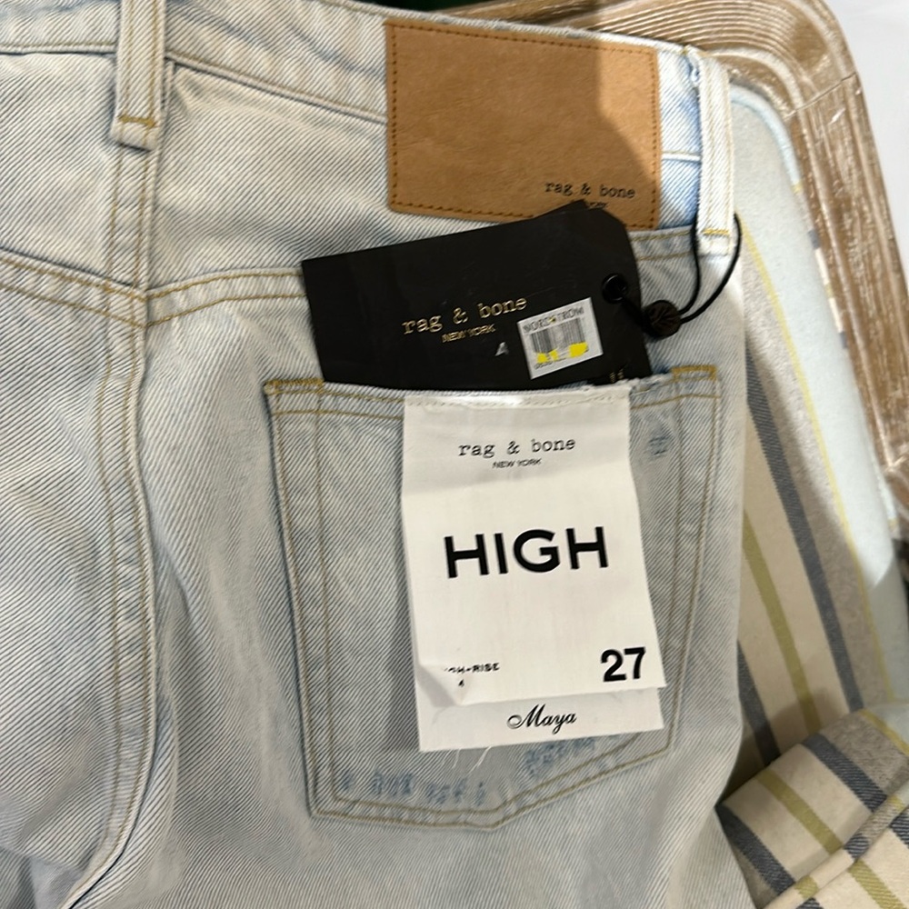 NWT Rag & Bone HIGH size 27 jeans